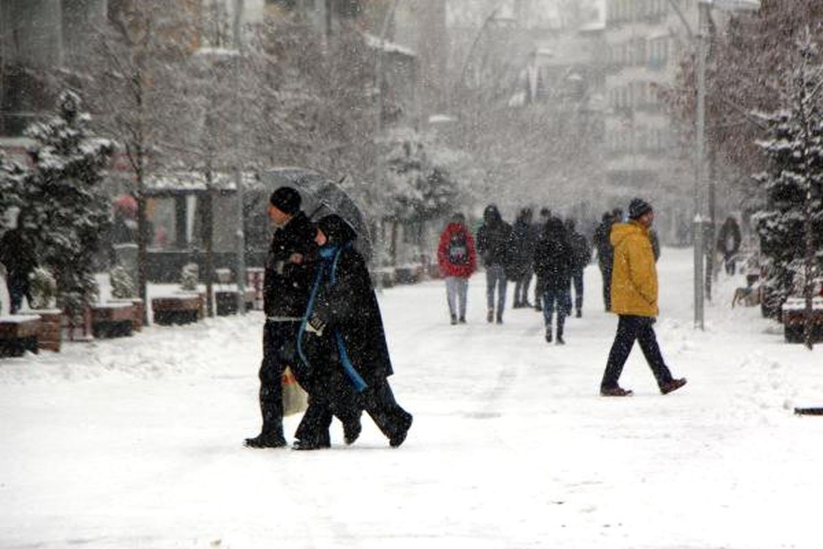 Bolu Dağı\'nda Kar Yağışı (2)