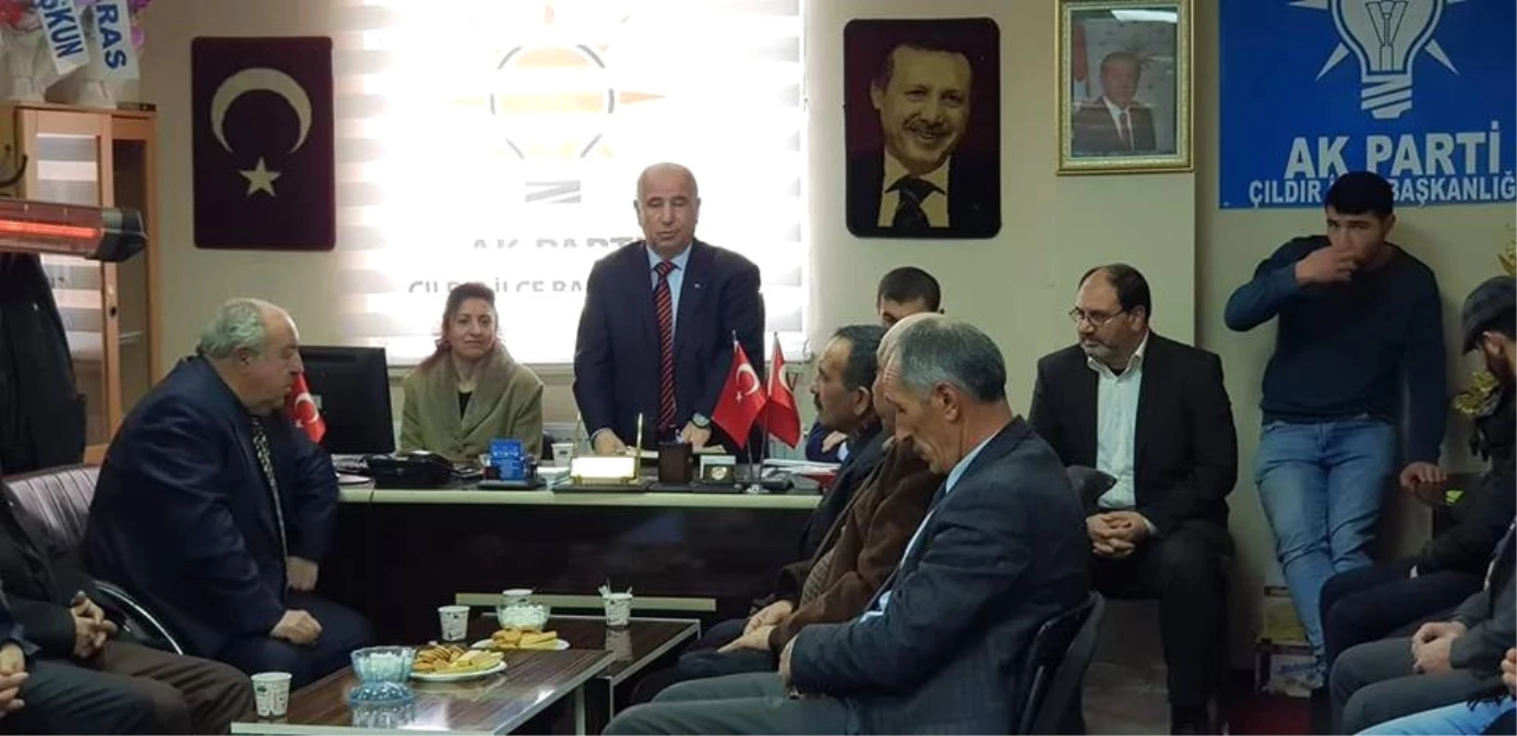 Çıldır AK Parti Yeni Yönetimi İlk Toplantısını Yaptı