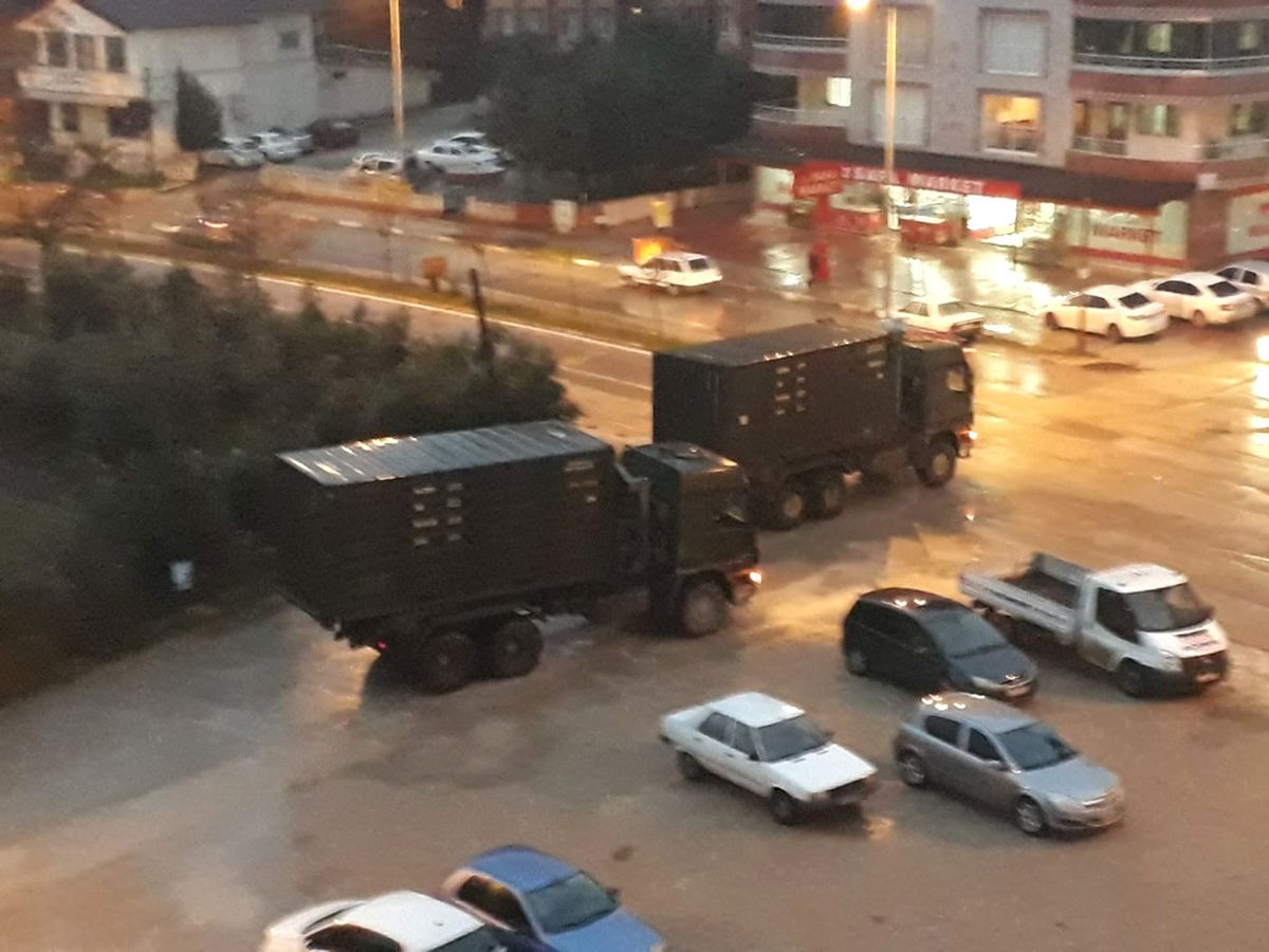Hatay\'dan Urfa Sınırına Mühimmat Sevkiyatı