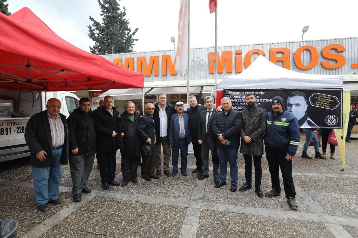 Kahraman Şehit Polis Fethi Sekin Buca\'da Anıldı