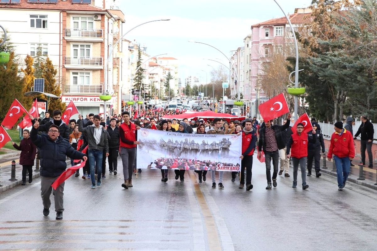 Karaman Sarıkamış Şehitleri Anıldı