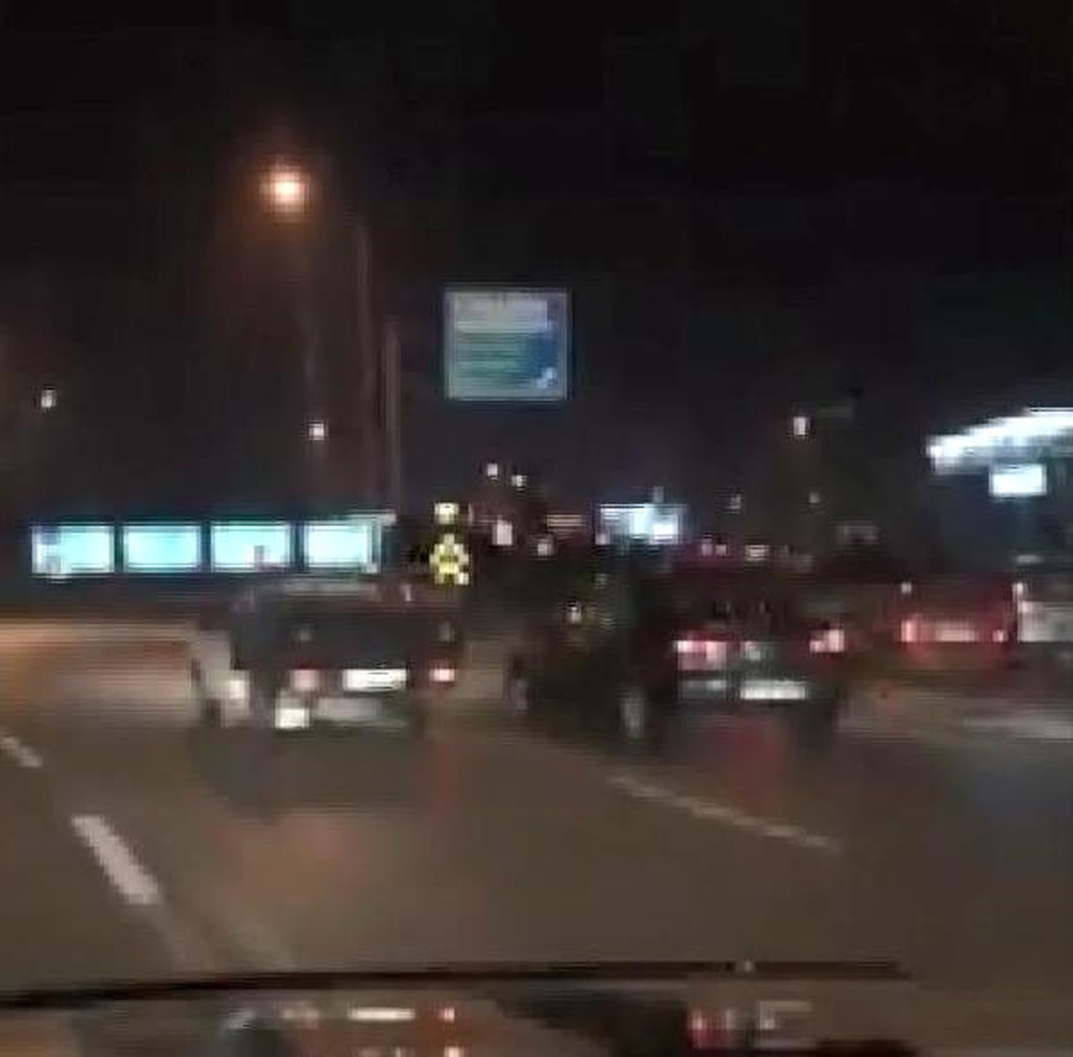 Kural İhlalleri Yapan Kamyonet Sürücüsüne Tepki