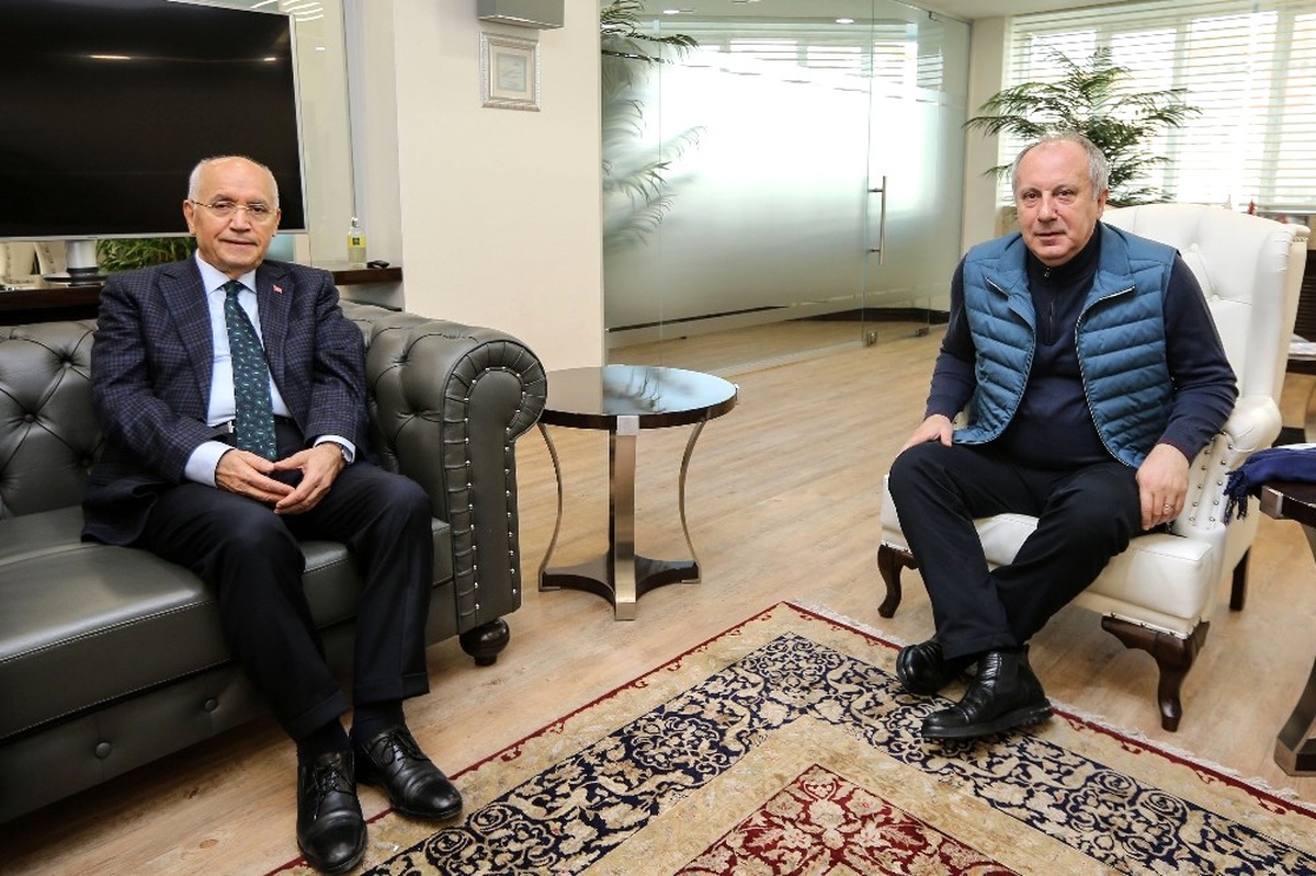 Muharrem İnce, Fethi Yaşar\'ı Ziyaret Etti