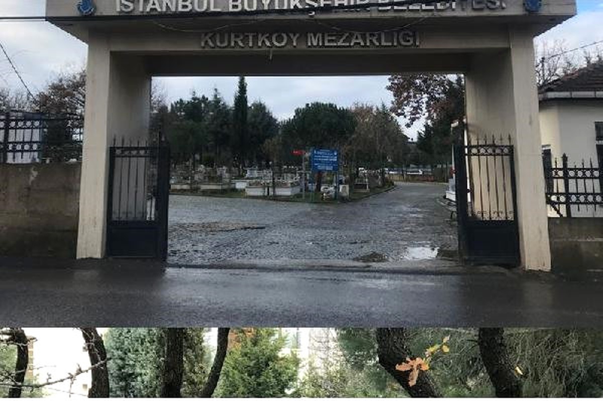 Pendik\'teki Mezarlıkta Ukrayna Zanlısından Geriye Kalan İzler