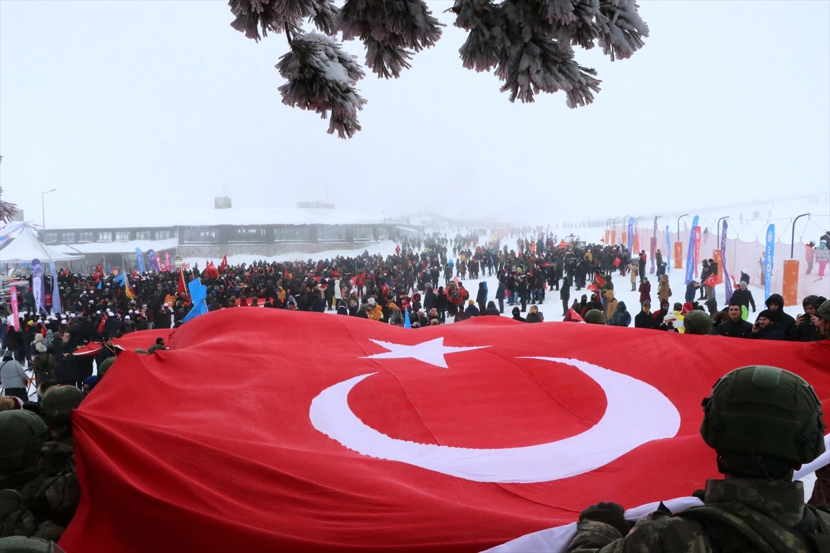 Sarıkamış Şehitleri Erciyes\'te Anıldı