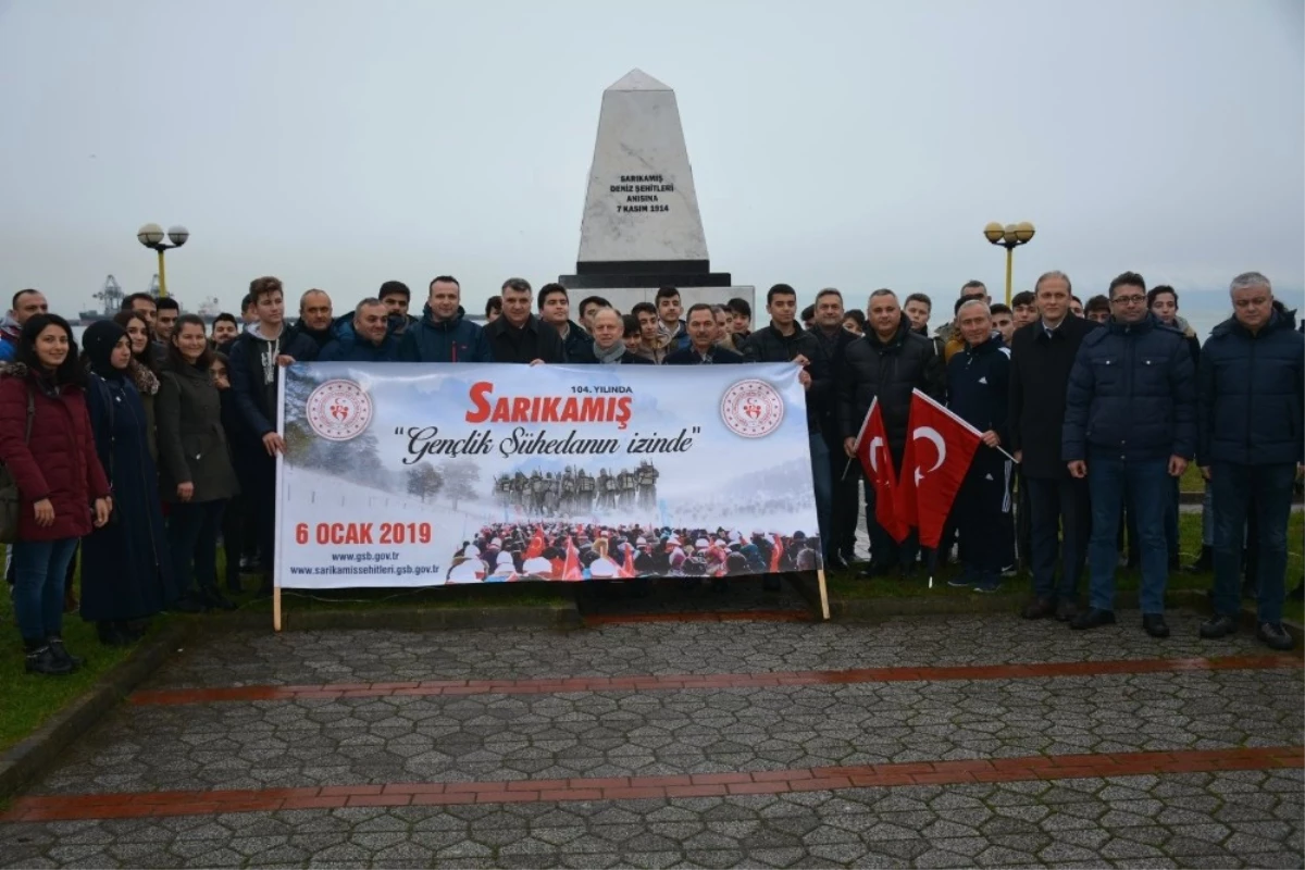 Sarıkamış Şehitleri İçin Anma Yürüyüşü Yapıldı