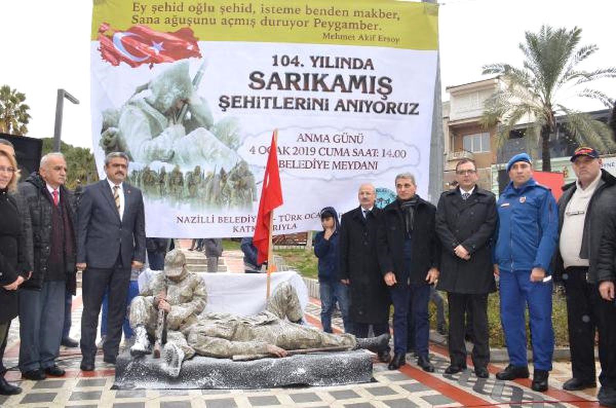 Sarıkamış Şehitleri Nazilli\'de Anıldı