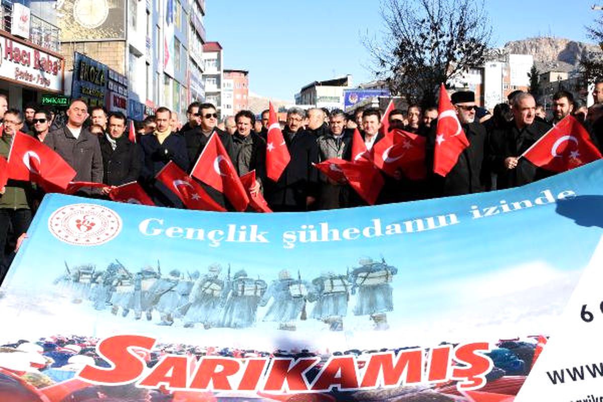 Sarıkamış Şehitleri, Van\'da Yürüyüşle Anıldı