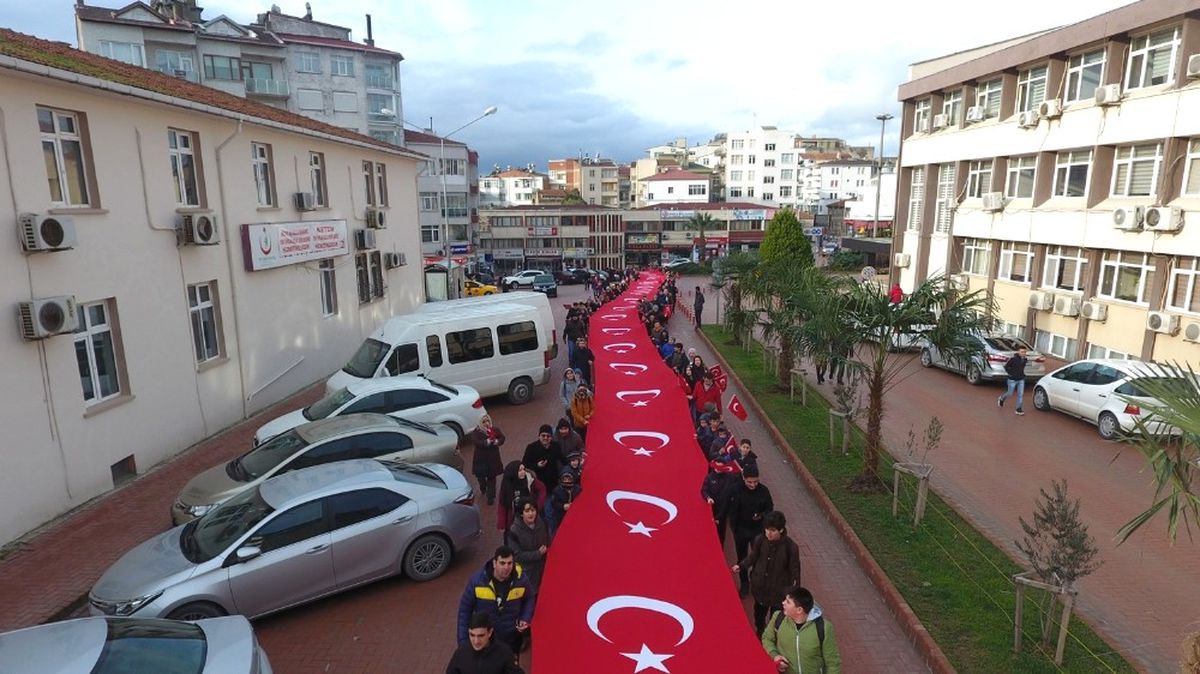 Sinop\'ta Sarıkamış Şehitleri Anıldı