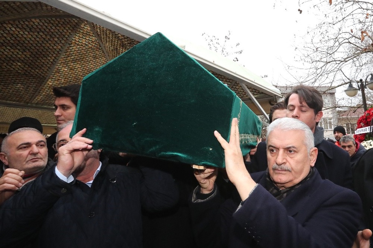 TBMM Başkanı Yıldırım Cenaze Törenine Katıldı