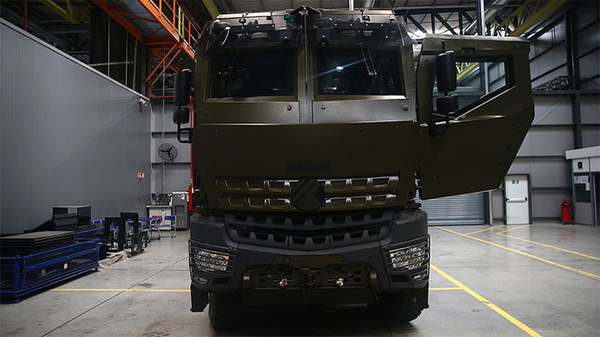 TSK\'nın Tüm Yükünü Sırtlayacak Yerli 8x8 Askeri Araç Derman\'ın Prototipi Hazır