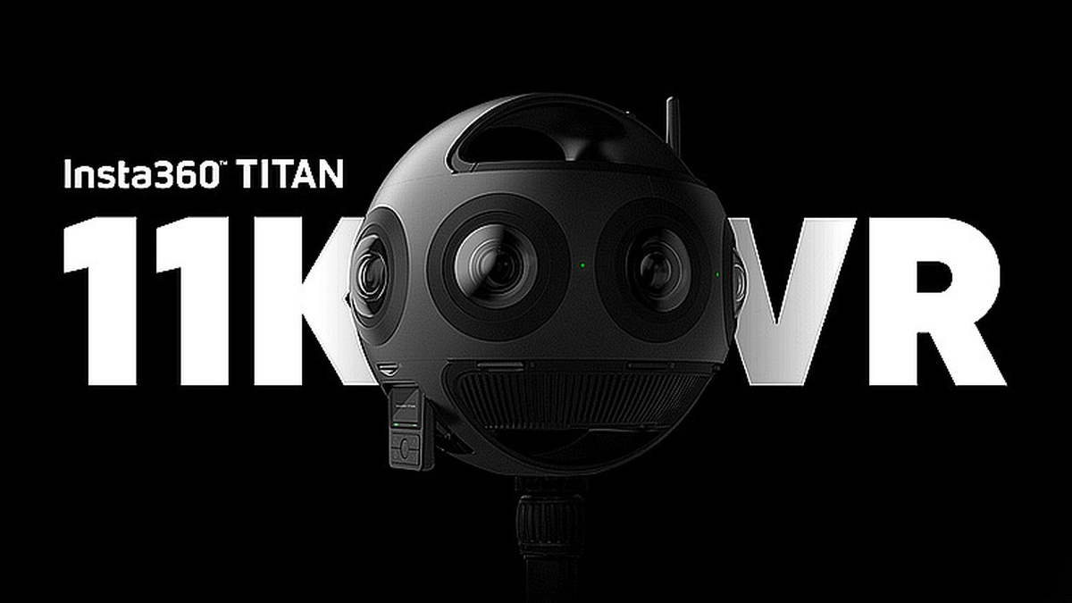11k Video Çekebilen, Basketbol Topu Büyüklüğünde Kamera: Insta360 Titan