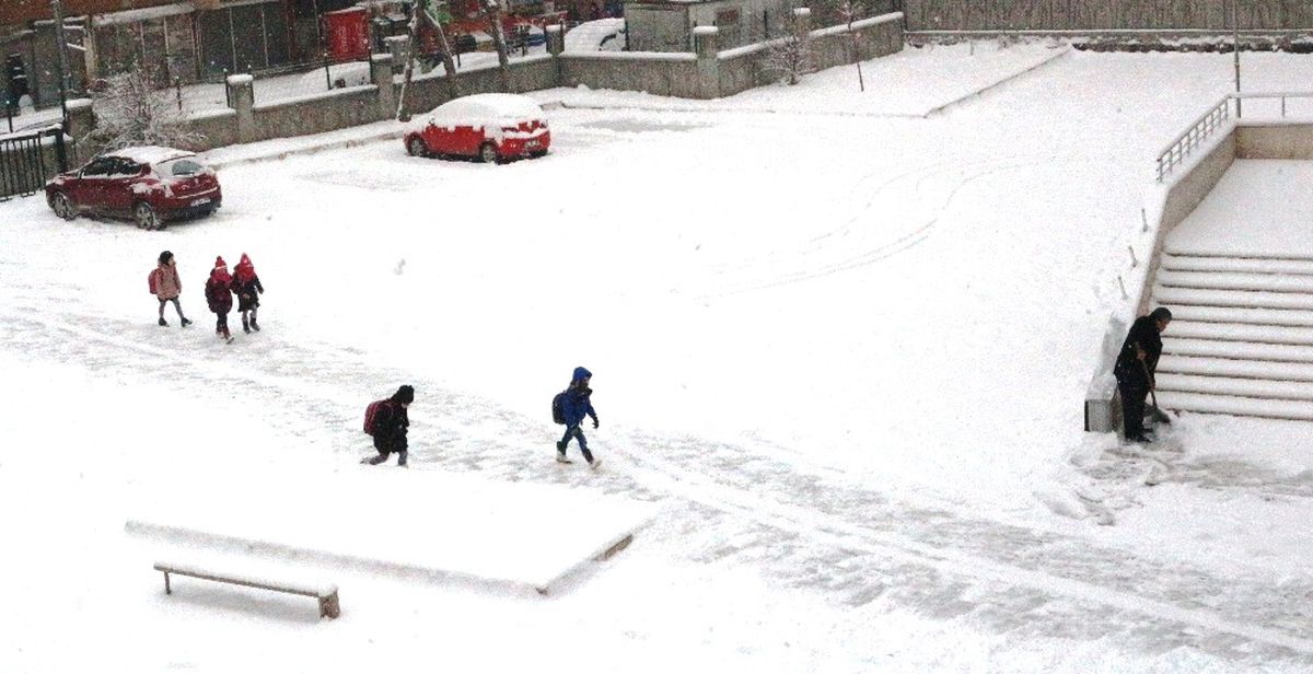 Ağrı ve Erzincan\'da Taşımalı Eğitimde Kar Tatili