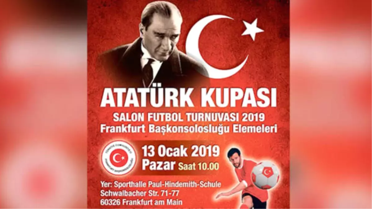 Atatürk Kupası Artık Konsoloslukların İnisiyatifinde