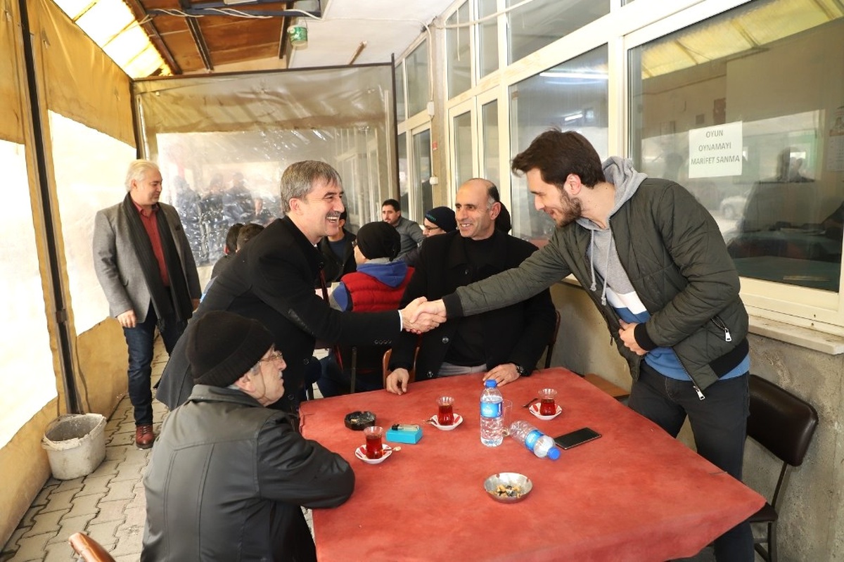 Başkan Şirin Mahalle Mahalle Geziyor