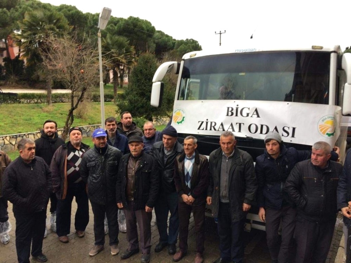 Biga Ziraat Odasından Teknik Gezi