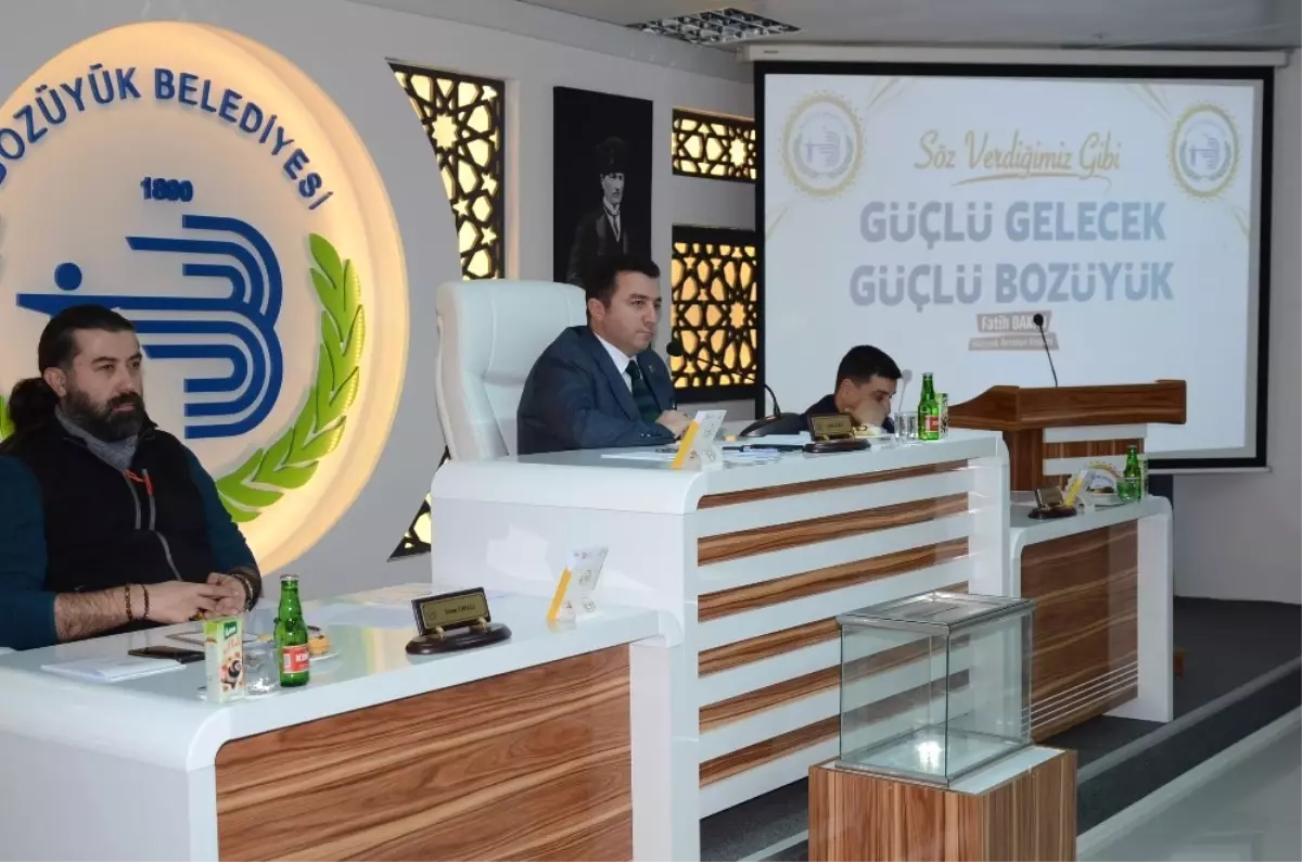 Bozüyük Belediye Meclisi Yeni Yılın İlk Toplantısı Yaptı