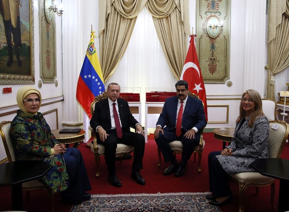 Cumhurbaşkanı Erdoğan, Maduro ile Görüştü