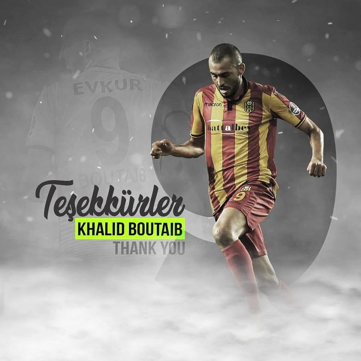 E.yeni Malatyaspor\'dan Boutaib\'e Duygusal Veda