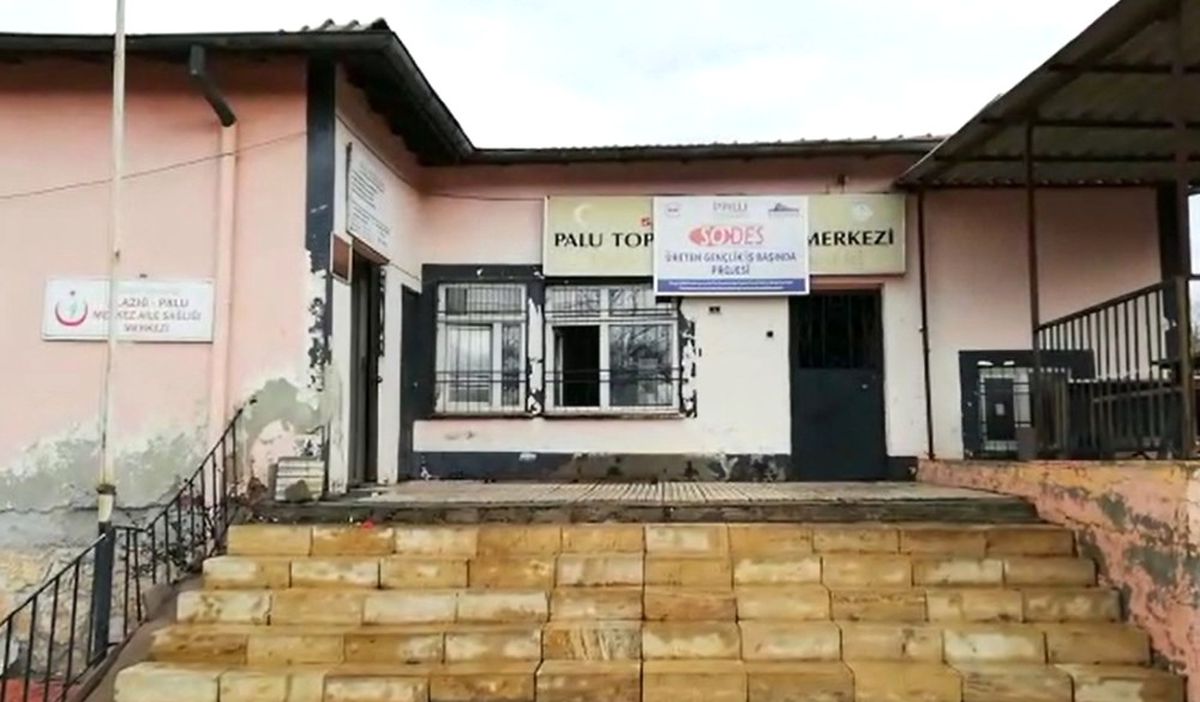 Elazığ\'da Sağlık Merkezinde Yangın
