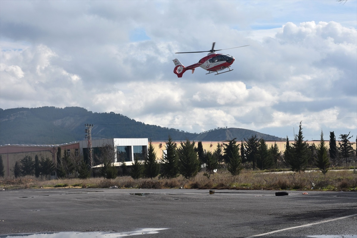 Helikopter Ambulans Koah Hastası İçin Havalandı