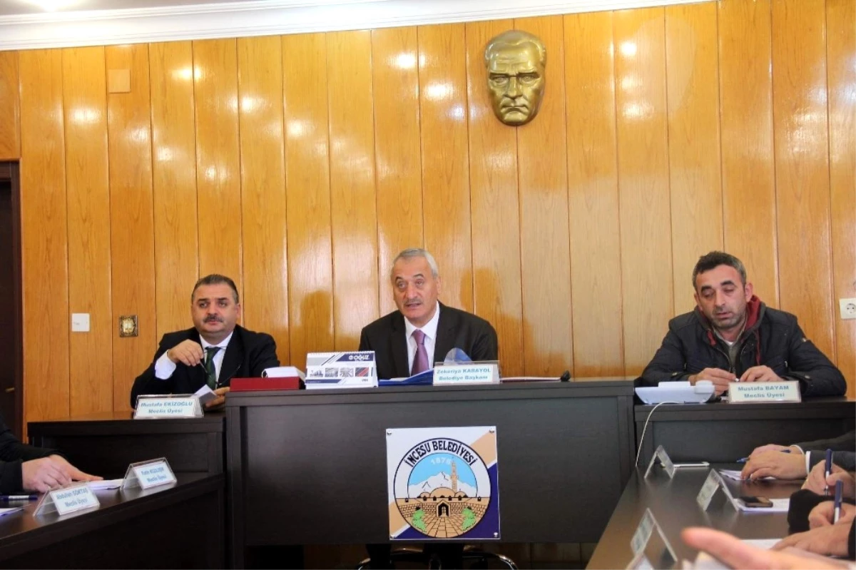 İncesu Belediyesi\'nde Yılın İlk Meclis Toplantısı Yapıldı