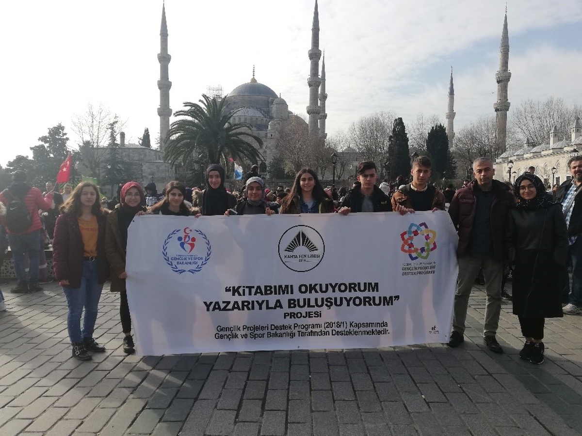 Kahta Fen Lisesi Öğrencileri İstanbul\'da