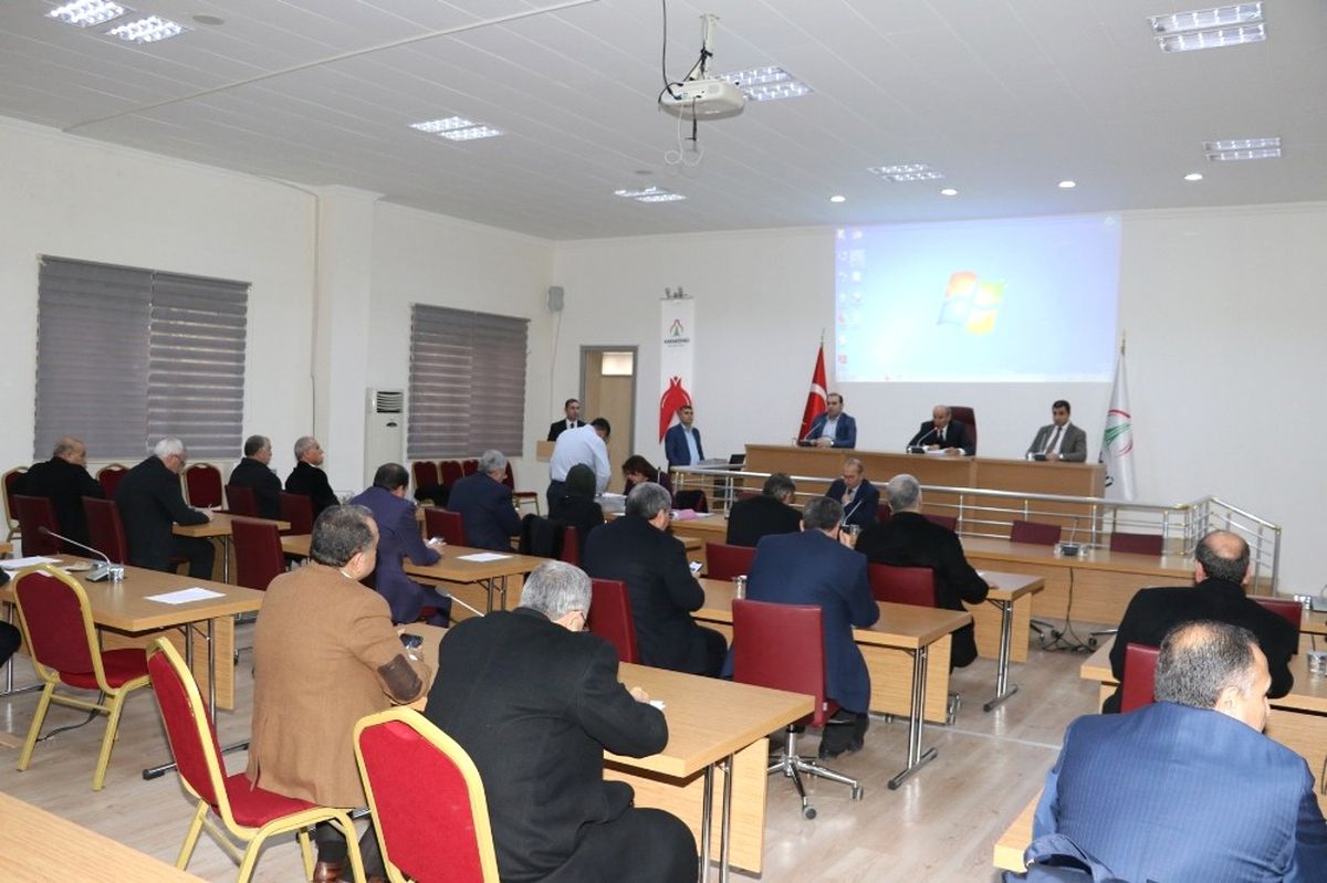 Karaköprü\'de Yılın İlk Meclis Toplantısı Yapıldı
