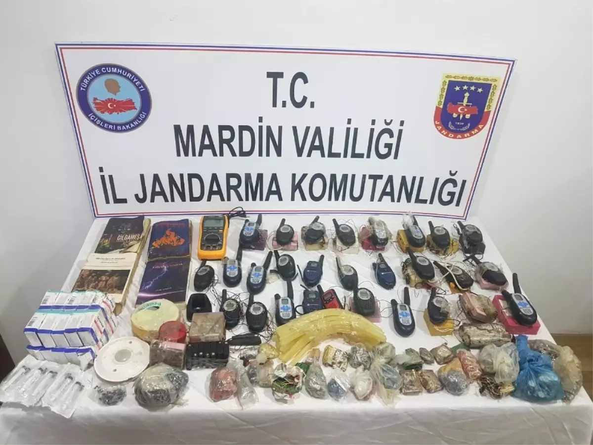 Mardin\'de 191 Kilo Patlayıcı Ele Geçirildi