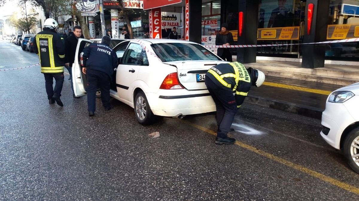 Otomobildeki Gaz Sızıntısı Korkuttu