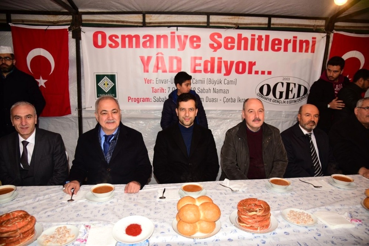 Şehitler Sabah Namazında Yadedildi