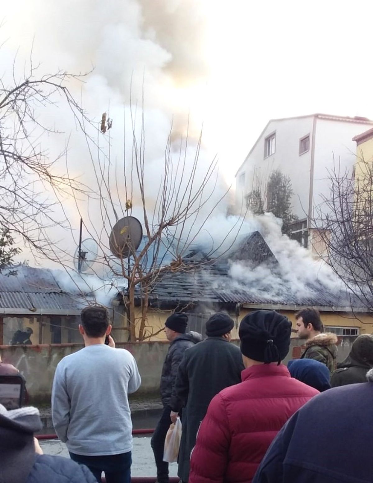 Sobadan Çıkan Yangın Evi Küle Çeviriyordu