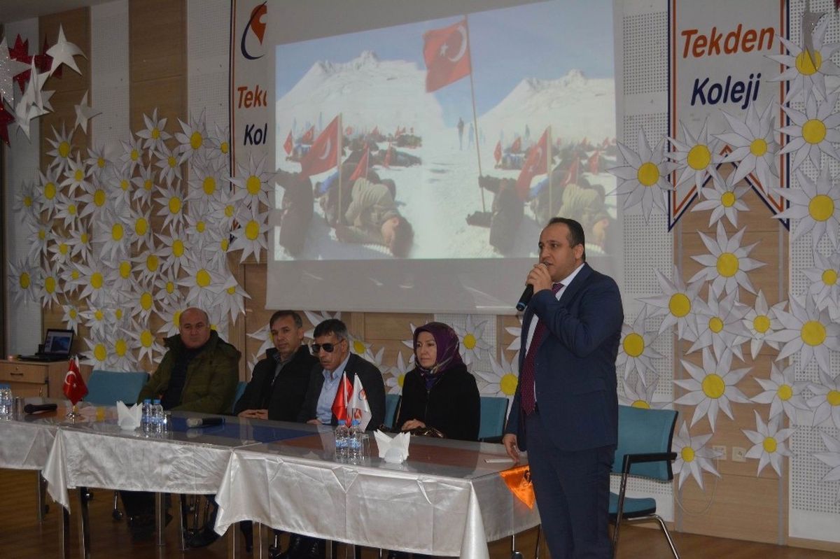 Tekden Koleji Öğrencileri Gazileri Ağırladı