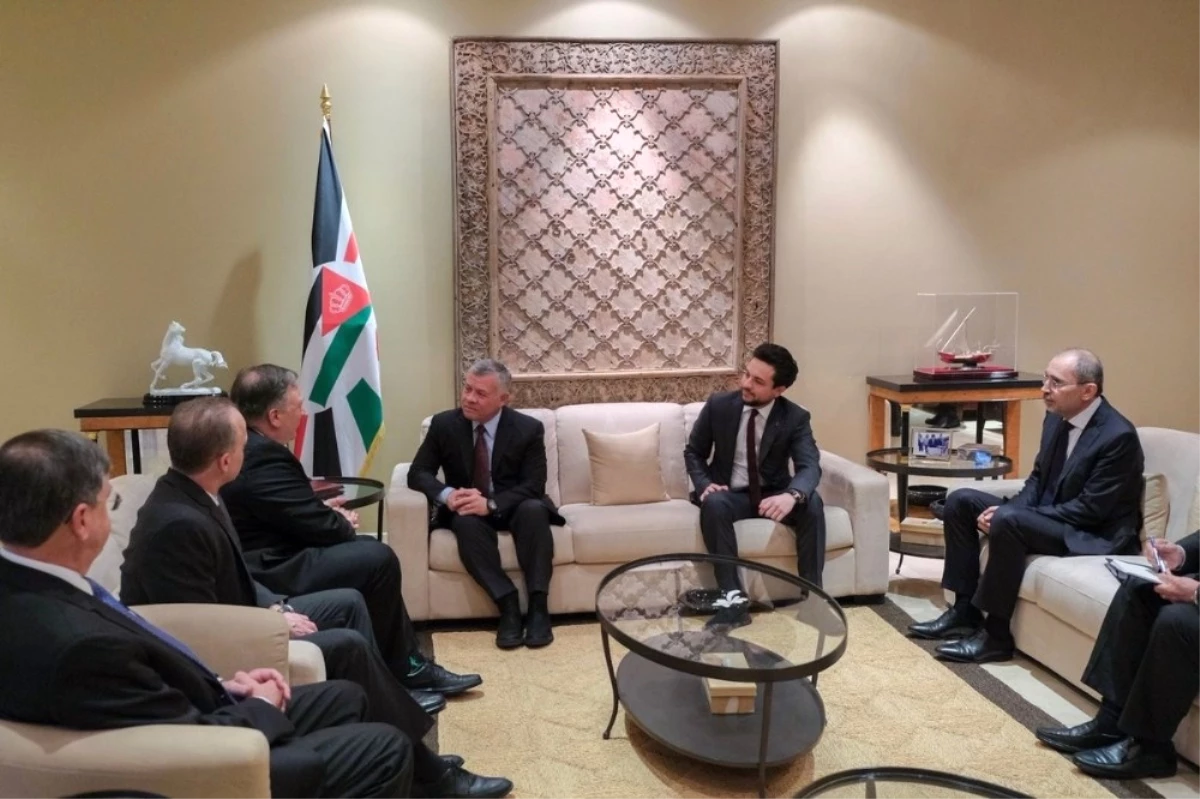 ABD Dışişleri Bakanı Pompeo, Ürdün Kralı ile Görüştü