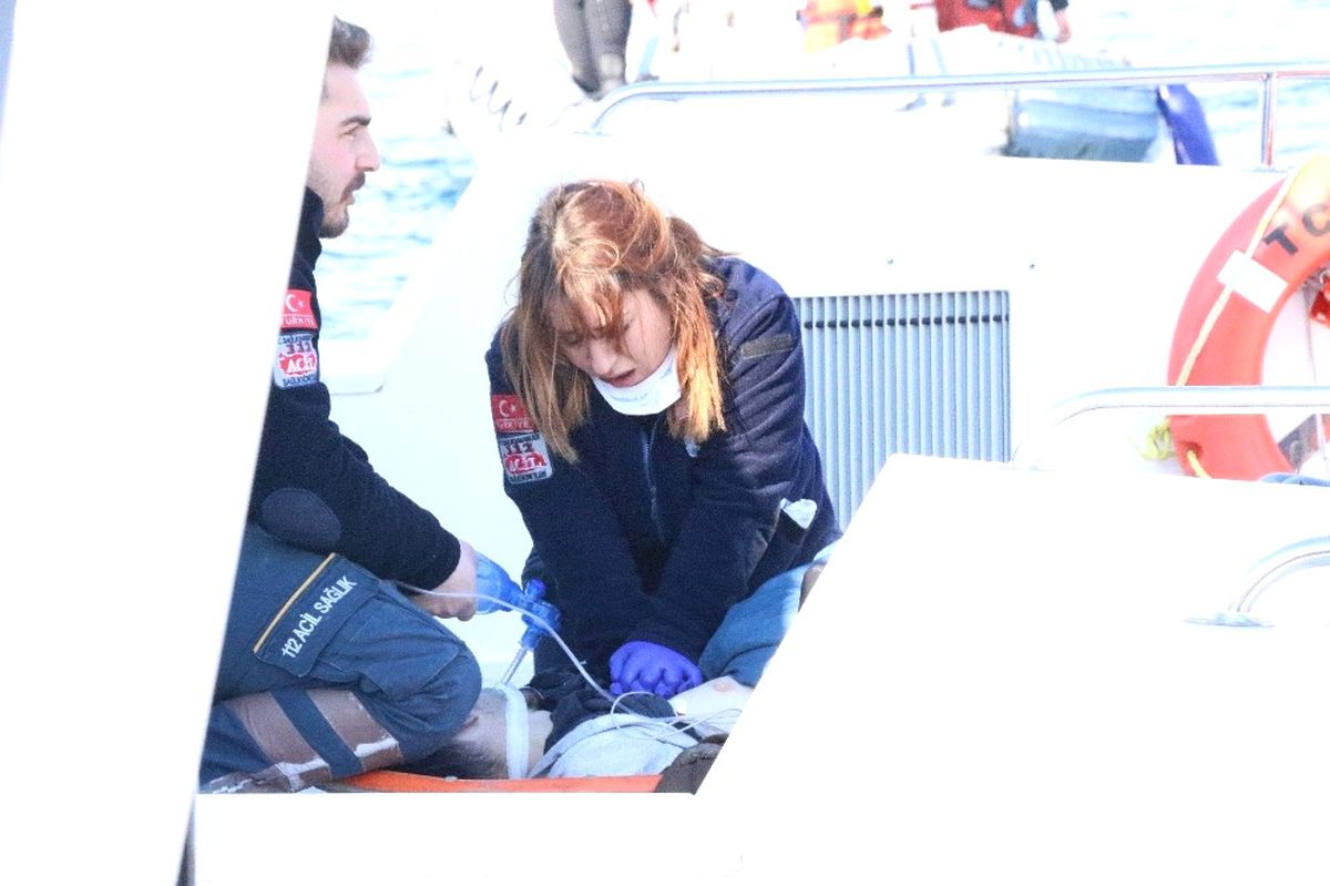 Gemide Rahatsızlanan Personel İçin Seferber Oldular