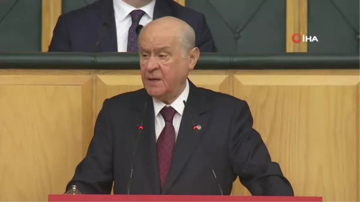 MHP Lideri Bahçeli: " CHP\'sinden İp\'ine, Hdp\'sinden PKK ve Fetö\'süne Kadar Kim Türkiye\'nin Tarihsel...