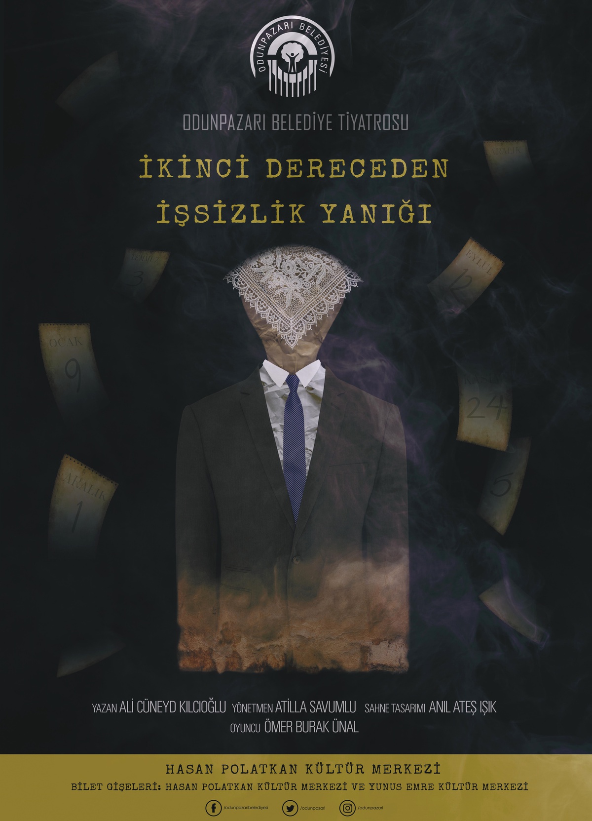 Odunpazarı Belediye Tiyatrosu\'ndan Tek Kişilik Performans