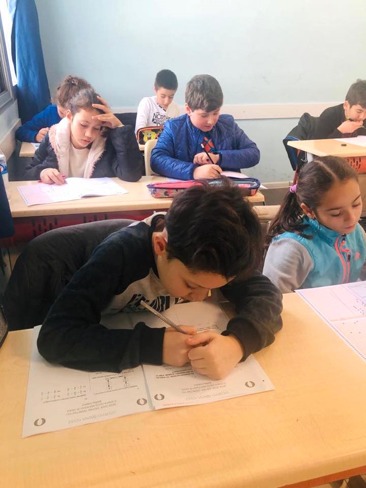Oğuzhan Özkaya Okulları Baraj Sınavına Büyük İlgi