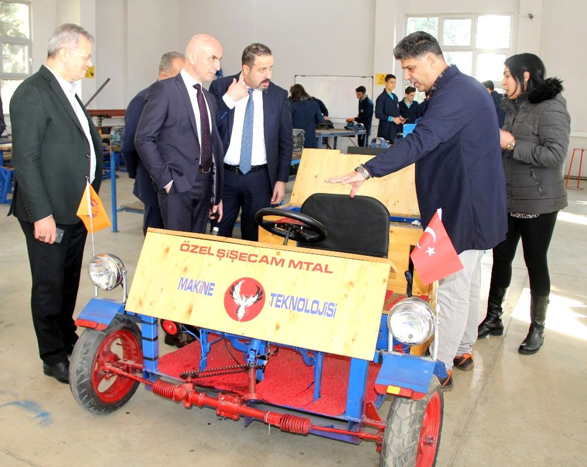 Çevre ve Şehircilik İl Müdürü Özdil, Mtosb\'de İncelemelerde Bulundu