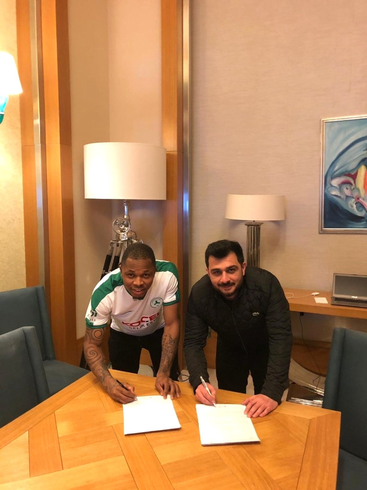 Giresunspor, Cyriac\'ı Renklerine Bağladı