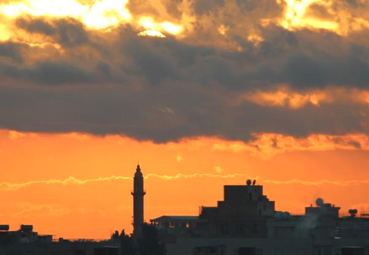 Nusaybin\'de Gün Batımı Büyüledi