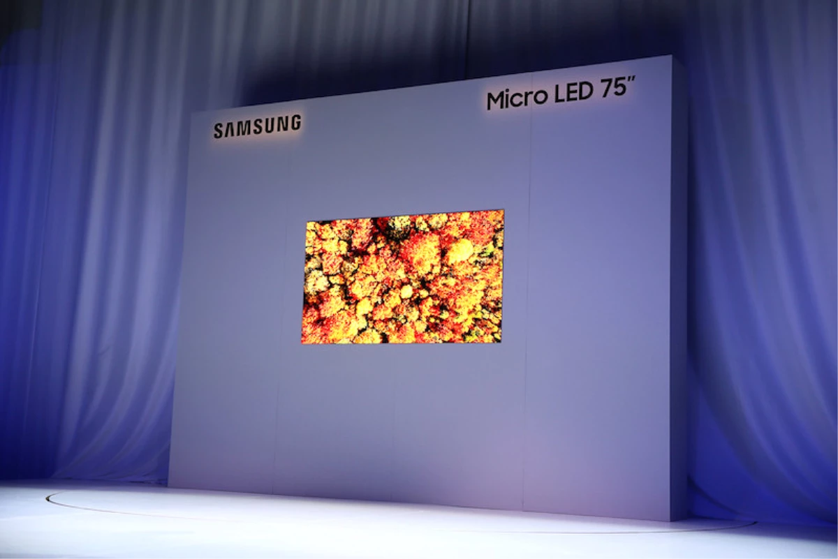 Samsung, Yeni Modüler Micro Led Seçeneklerini Gözler Önüne Serdi