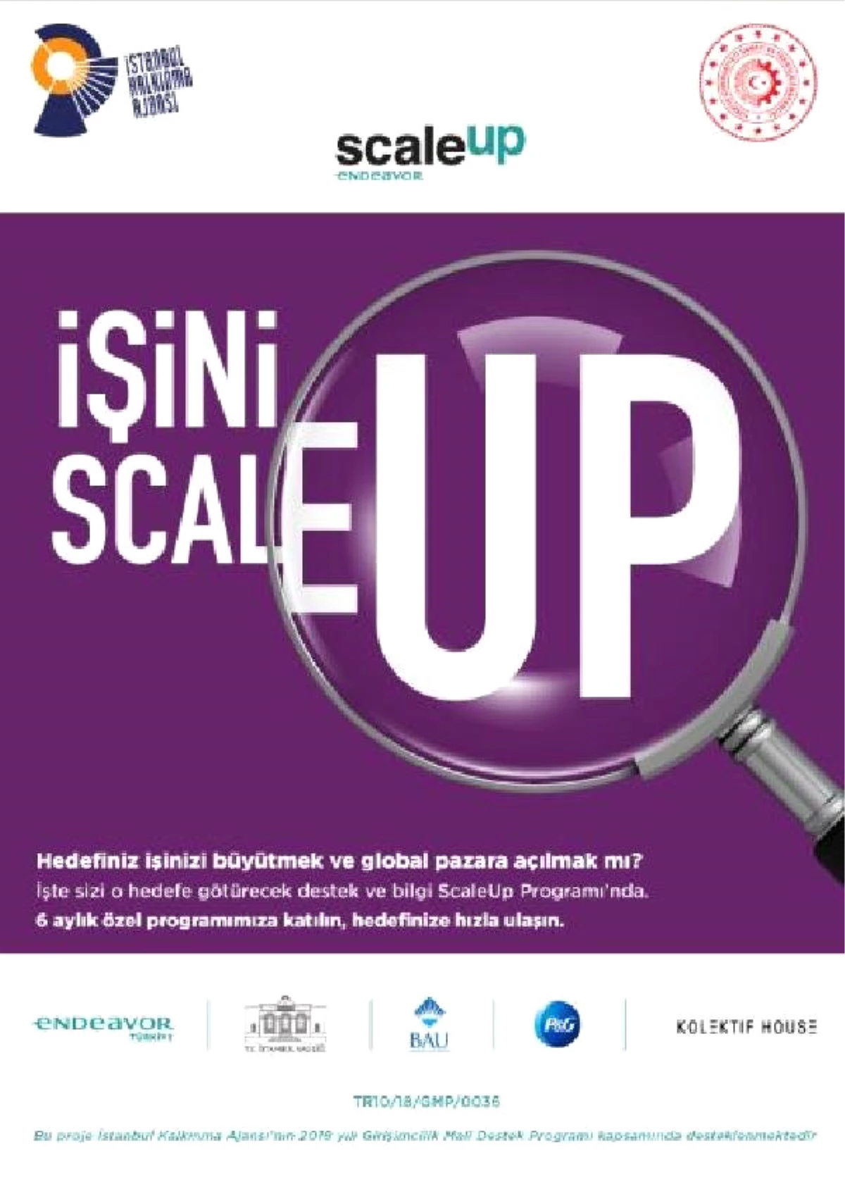 Scaleup Girişimci Hızlandırma Programı" Başlıyor