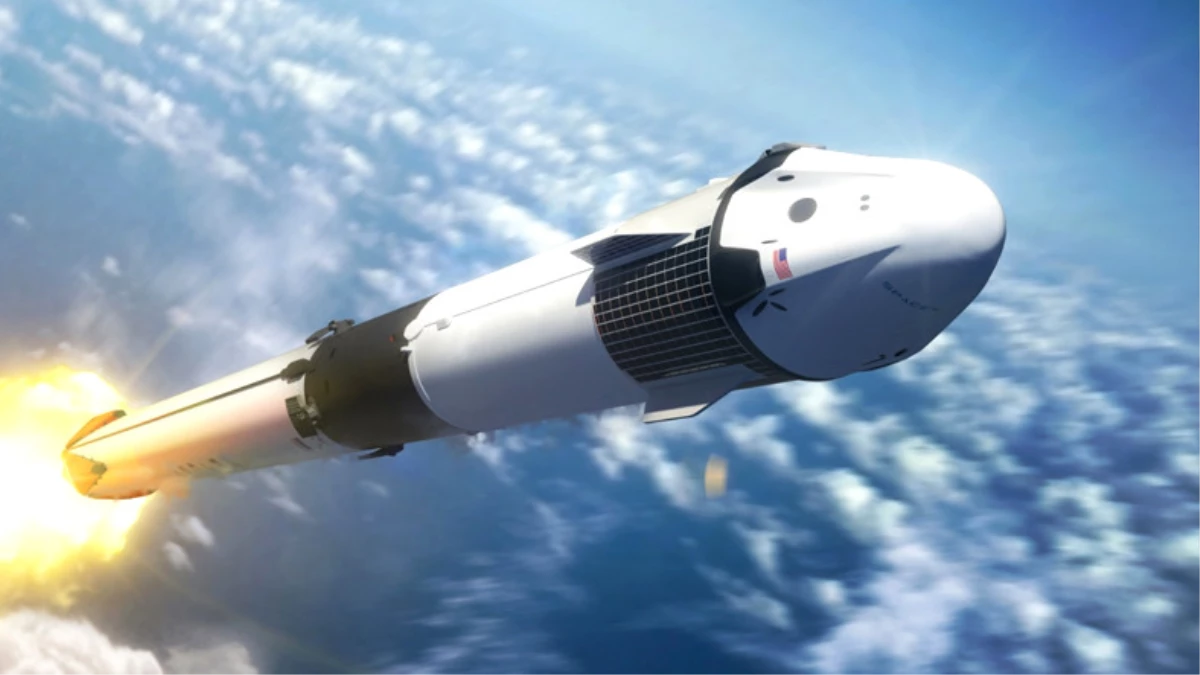 Spacex\'in İnsanlı Görevlerde Kullanacağı Crew Dragon Kalkışa Hazır