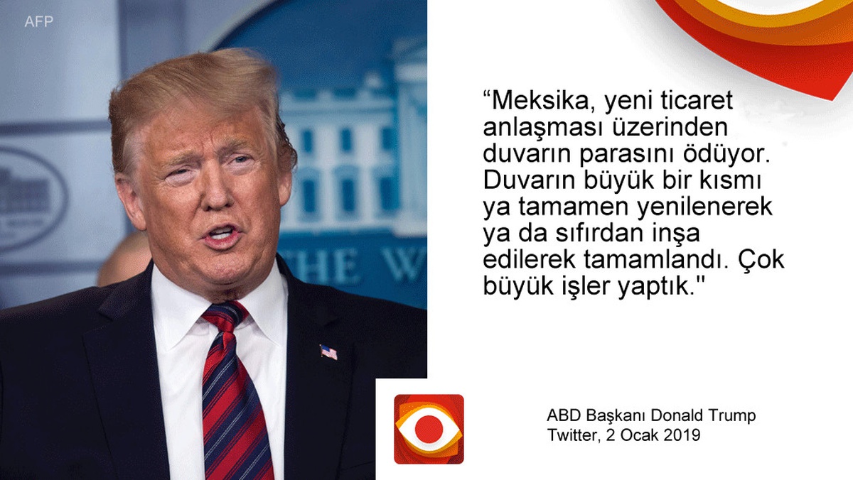 Trump\'ın Meksika Duvarının Ne Kadarı İnşa Edildi?