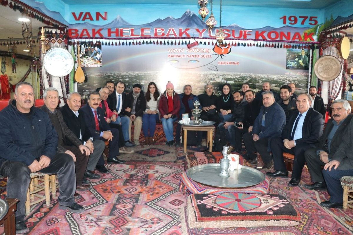 Başkan Berge, Gazetecilerle Bir Araya Geldi