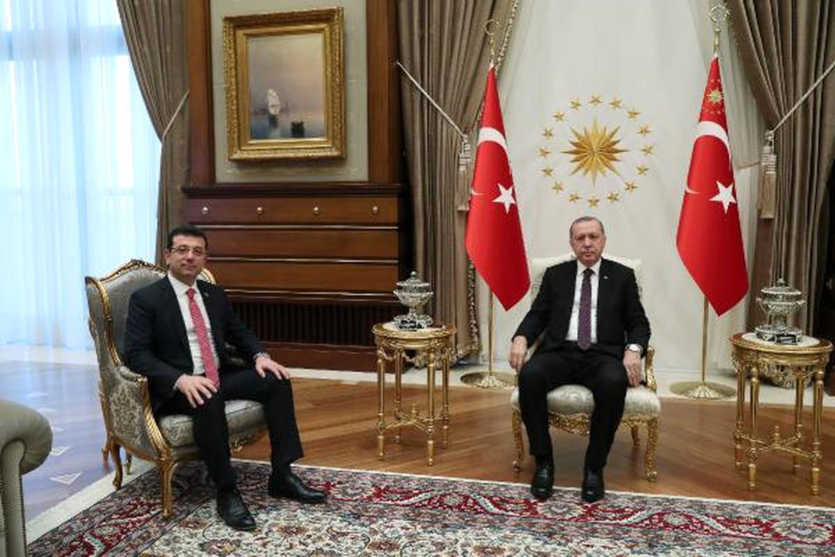 Ekrem İmamoğlu ile Beştepe\'de