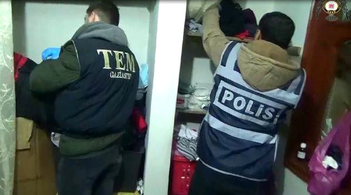 Gaziantep\'te 2 PKK\'lı Terörist Tutuklandı