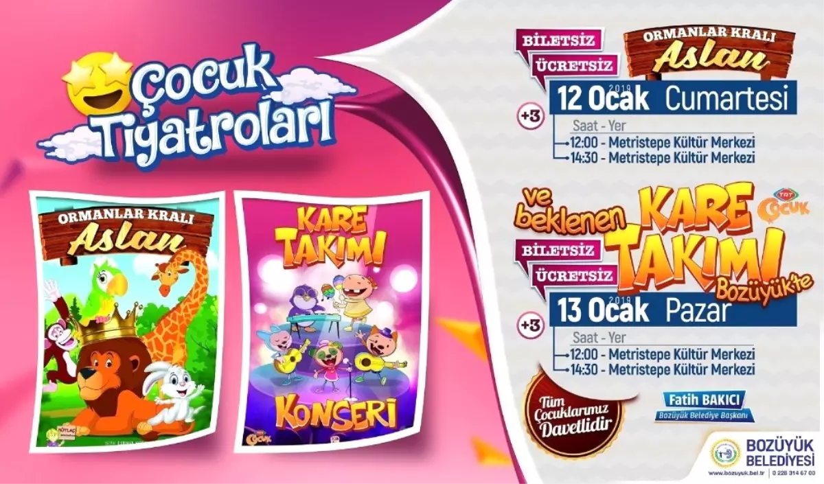 Hafta Sonları Tiyatro ile Renkleniyor