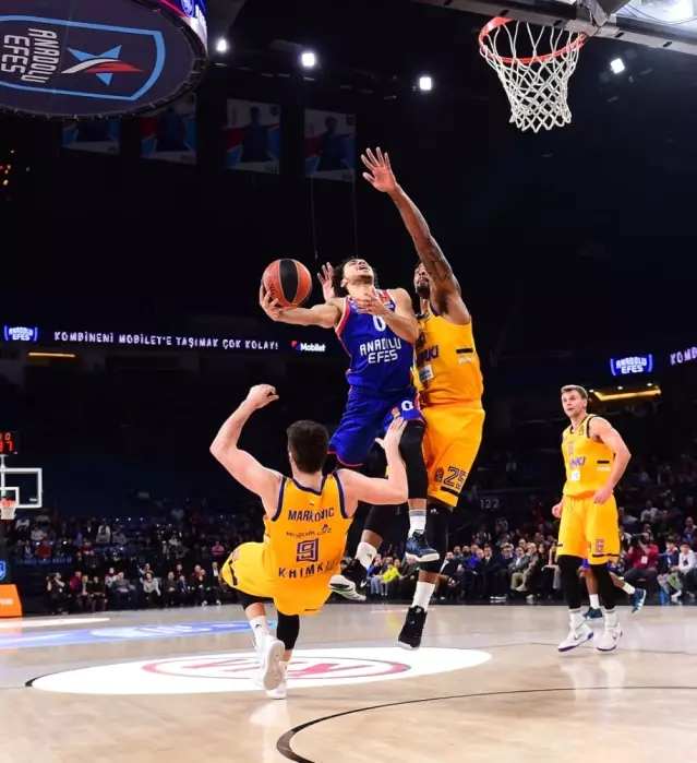 THY Euroleague: Anadolu Efes: 81 - Khimki: 72 - Son Dakika ...